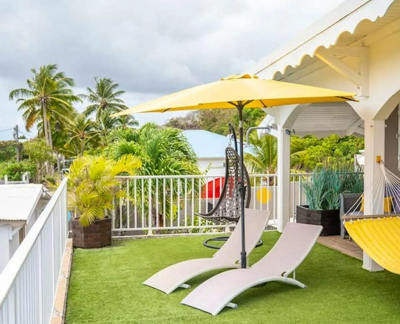 Villa Elegante A Saint-Francois + Piscine Privee Ouverte Toute L'Annee
